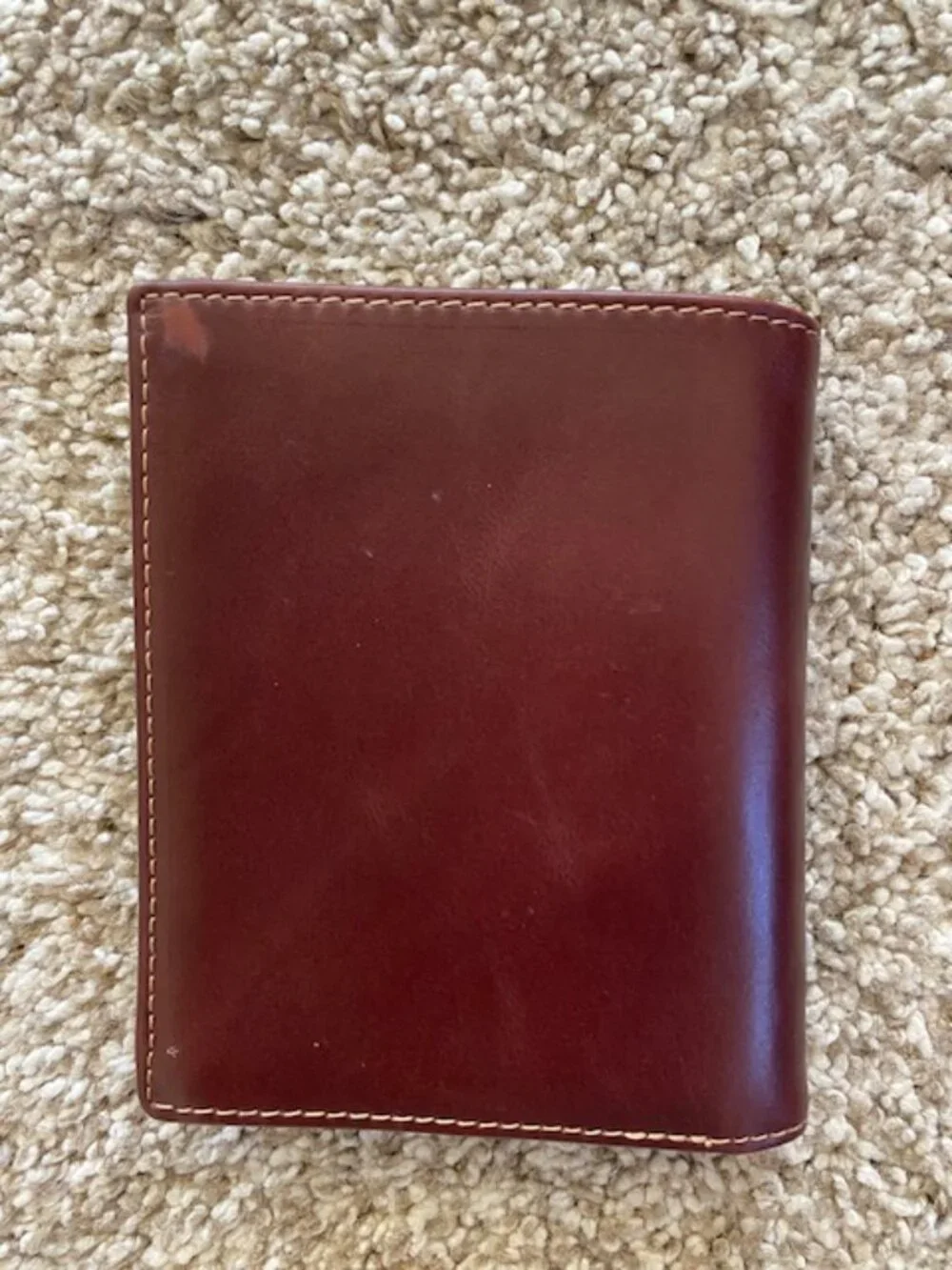 Bull Captain Large Capacity Genuine Leather Wallet for Men Card Bifold (Brown)